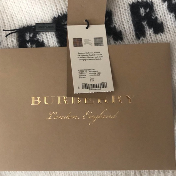 Burberry Osbourne Mohair Blend Sweater - Picture 3 of 3